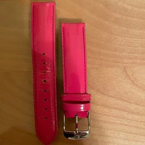 Michele Watch 18mm Pink Band